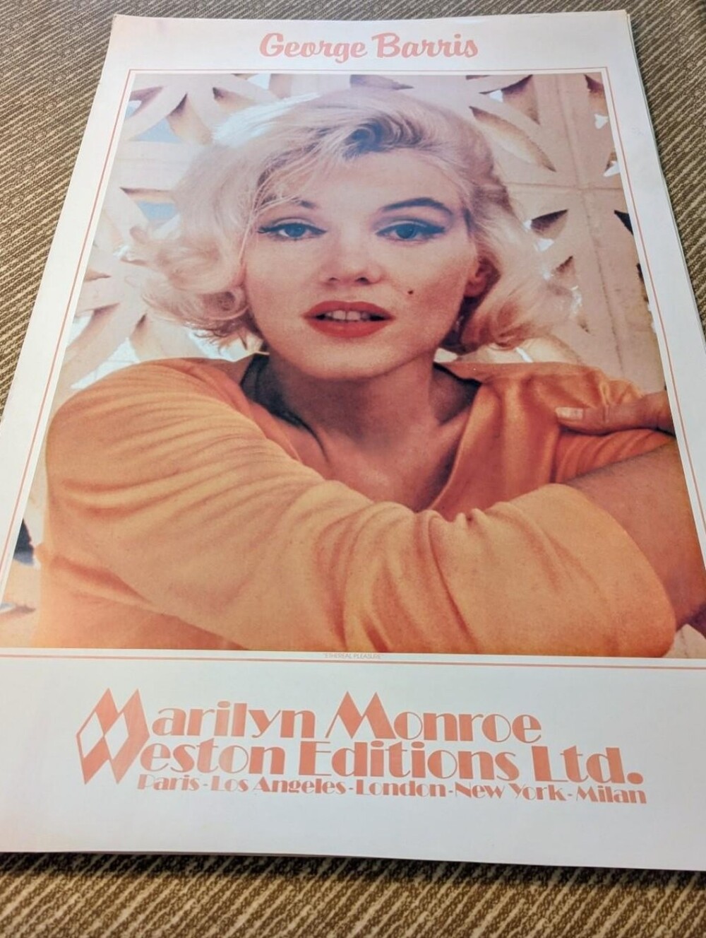 "Marilyn Monroe" Vintage collectable High End Poster